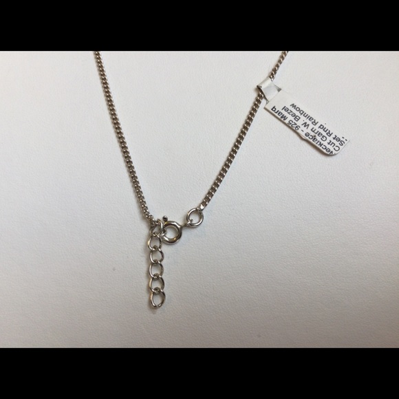 NWT Moonstone Garnet 925 Sterling Silver Necklace - Picture 6 of 6